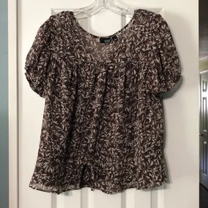 Beautiful Sheer Top by a.n.a.